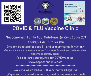 Tri-Town Flu and Covid Vaccine Clinics