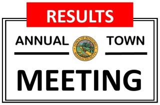 town meeting results